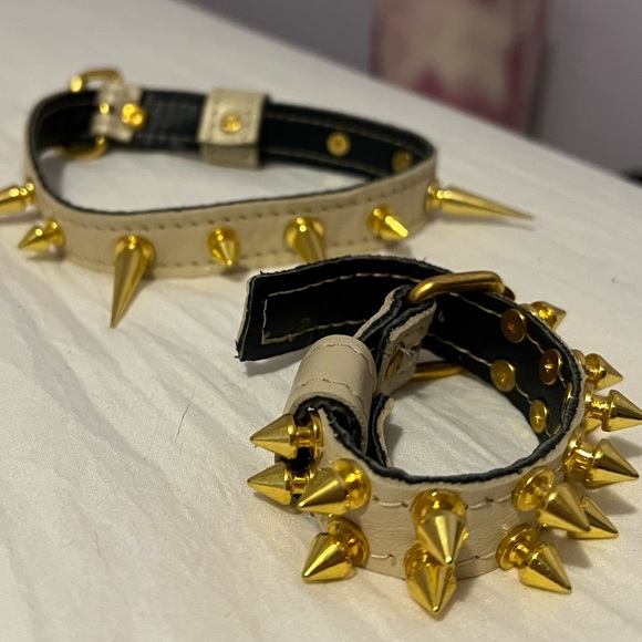 Brand new ✨🍯Honey dust🍯✨ pieces from elmboldxnthepeople - (choker/cuff) - Picture 6 of 9